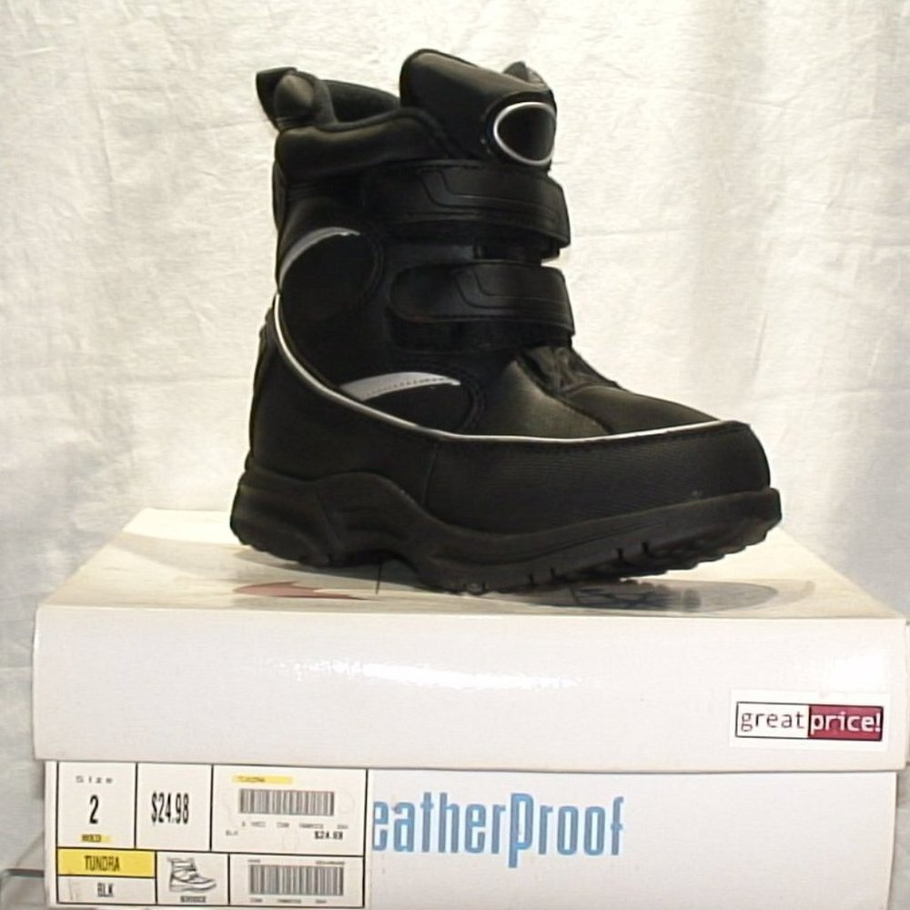 Boy's WeatherProof-Weather Accent  •Tundra• Snow Boot